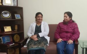 Dr. Kavita Bhatti and Renowned Everest Mountaineer Radha Thakur 