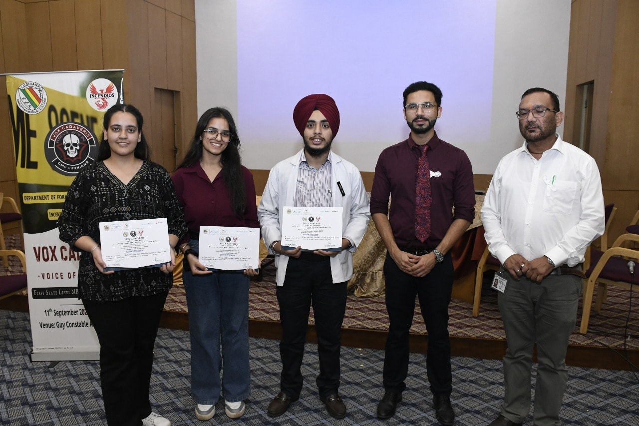 CMC Ludhiana Hosts First State-Level Forensic Quiz ‘Vox Cadaveris’