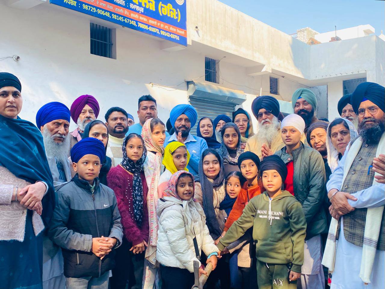 MLA Grewal inaugurates renovation works of Mata Gujar Kaur Ji Park in Ward No. 26 *